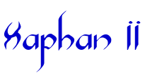 Xaphan II フォント